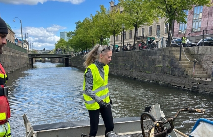 Kanalrensning i Göteborg